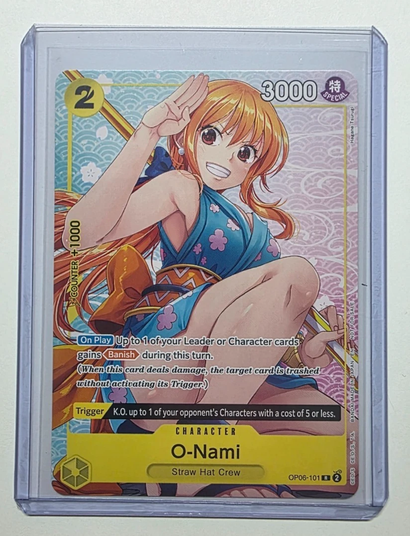 O-Nami OP06-101 One Piece Promotion Cards for sale | eBay