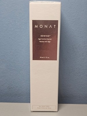 Monat Rewind Age Control Nectar Skin-Perfecting Superfruit AHAs 1 oz  New Sealed