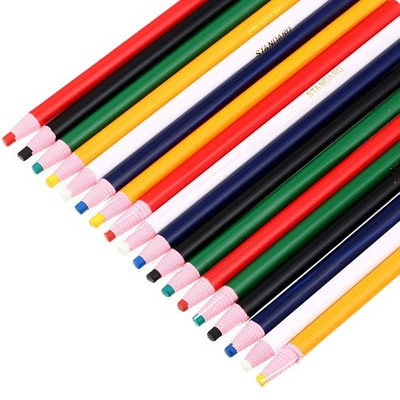 Outus 24 Pieces Color Grease Pencil Peel-off 24 Count (Pack of 1), Black 