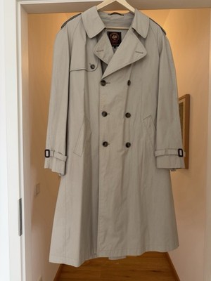Doppelreihiger Double-Breasted Macintosh Trenchcoat Raincoat Regenmantel