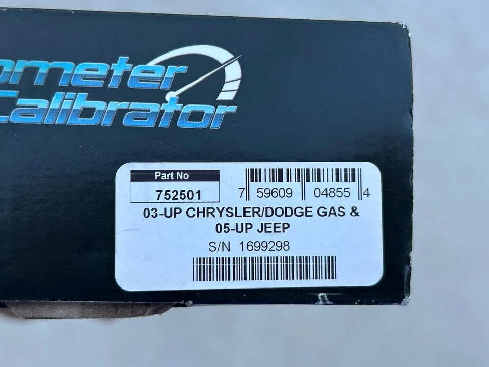 New! (Open Box) HYPERTECH Speedometer Calibrator #752501 DODGE CHRYSLER JEEP - Image 3 of 4