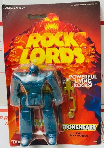 Vintage Tonka 1986 Powerful Living Rocks Rock Lords Evil Stoneheart gobots