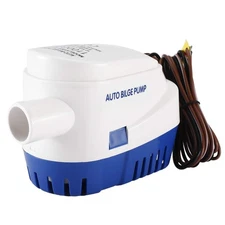 Automatic Submersible Boat Bilge Water Pump 12V 1100GPH with Auto Float Switch