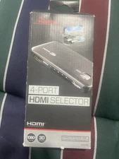 Rocketfish RF-G1185 HDMI 4-Port Selector
