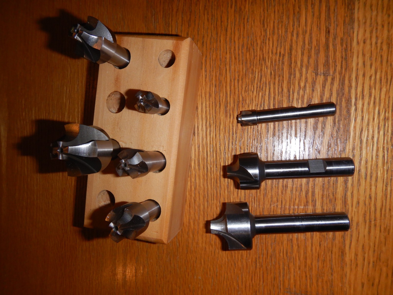 NEW Procut DK50RC 8 Pc. HSS Corner Rounding End Mill Set Must see N.R ...