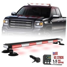 37 Inch 104 Led Roof Top Emergency Lights Red White Emergency Redwhite