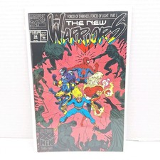 The New Warriors 34 1993 Forces Of Darkness & Forces Of Light Comics NM Vintage