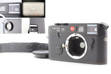 ⏯ 0,85 TTL [N MINT+++ w/ Strap] Boîtier d'appareil photo argentique 35 mm noi...