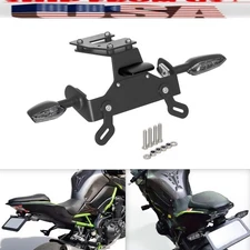 For Kawasaki Z H2 2017-2024 Z900 Fender Eliminator Tail Tidy LED Turn Signal US