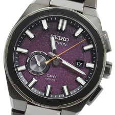 SEIKO ASTRON NEXTER SBXD029 Purple GPS Starry Sky Limited Men's Watch