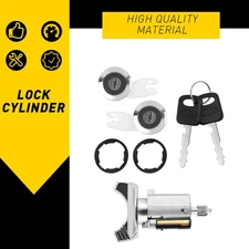 Ignition & Door Lock Cylinder Set For 1992-1995 Ford Bronco Pickup F150/250/350