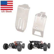Stainless Front Rear Chassis Guard Plate For Arrma 1/18 Typhon Grom RC Parts ESU