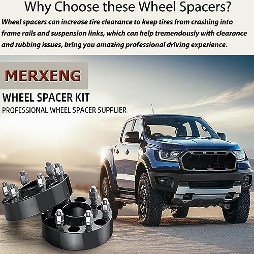 4PCS 6x5.5 Wheel Spacers for Escalade 1999 19-21 Silverado 1500 1.5inch - Picture 4 of 4