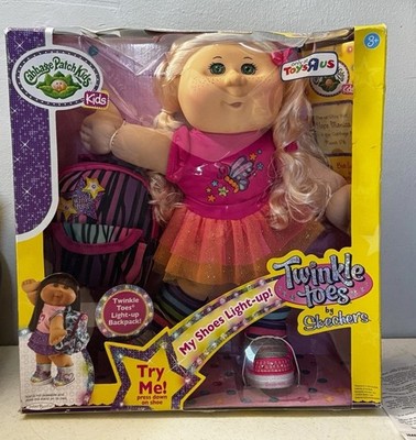 2014 Cabbage Patch Kids Doll TWINKLE TOES by SKECHERS LIMITED  In Box NRFB