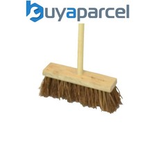 Faithfull Bassine/Cane Flat Broom 325mm 13in FAIBRBC13FLH