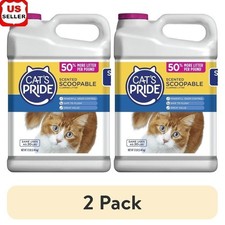 Scoopable Flushable Cat Litter Low Dust Odor Control Clumping Pellets 12lb New