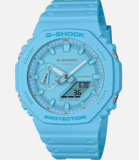 CASIO G-SHOCK TONE-ON-TONE Series GA-2100-2A2JF Blue Men's Watch New in Box
