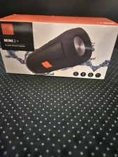 Mini 2 Potrable Wireless Speaker. 12 Hrs Playtime, USB Charge Out. New.