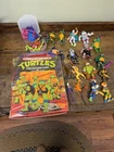 LOT- Vintage Teenage Mutant Ninja Turtles action figures