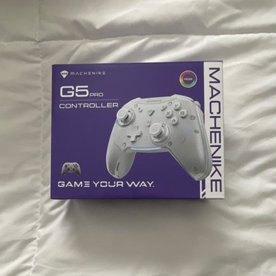 Machenike G5 Pro Tri-mode Wireless Gamepad RGB White PC NS Android iOS