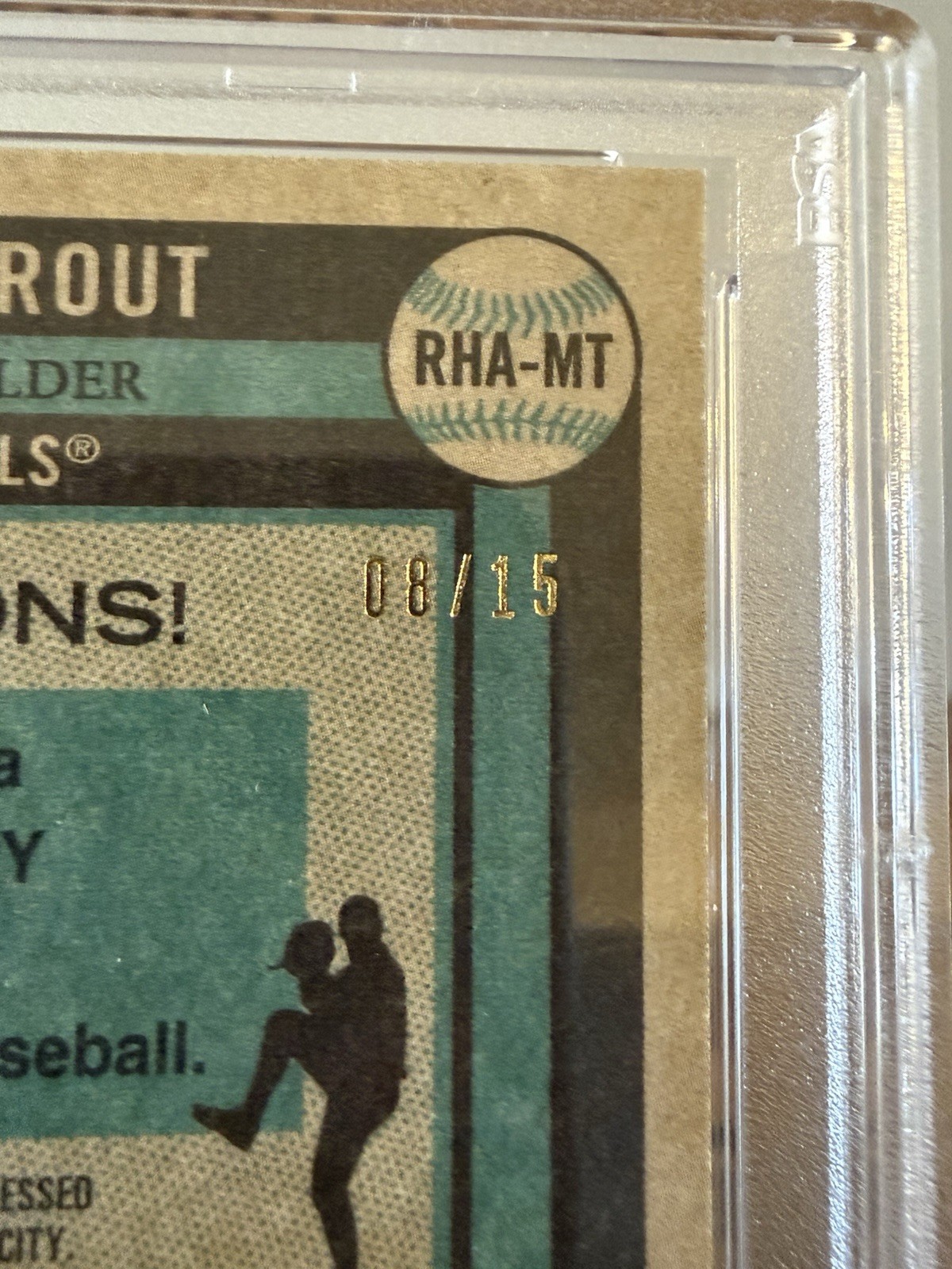 2018 Tops Archives Mike Trout Rookie History Auto PSA 10 ! view 3