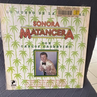 Sonora Matancera Carlos Argentino Lo Nuevo de la Original LP Profono 12'' 33 RPM 