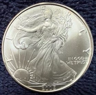 2005 American Silver Eagle 1 Troy Oz .999 Fine Silver Coin - Choice UNC
