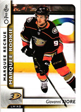 2017-18 Upper Deck O-Pee-Chee Update Giovanni Fiore Rookie Anaheim Ducks #628