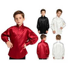 Boys Waistcoat Carnival Shirt Kids Jackets Birthday Top Photo Prop Blazer Show