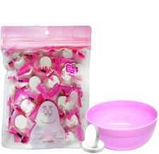 100 Pieces Compressed Disposable Facial Mask Sheet Home DIY Skin Care, Get...