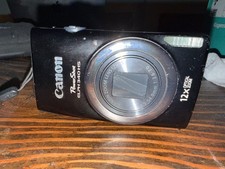 Canon PowerShot ELPH 340 HS 16.1MP Digital Camera – Black – Tested Working