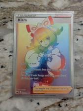 Pokémon TCG Klara Sword & Shield - Chilling Reign 217/198 Holo Secret Rainbow on eBay