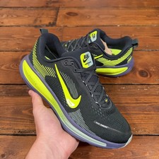 Nike vomero 18 zoom x womens running shoes UK6 black yellow marathon trainers
