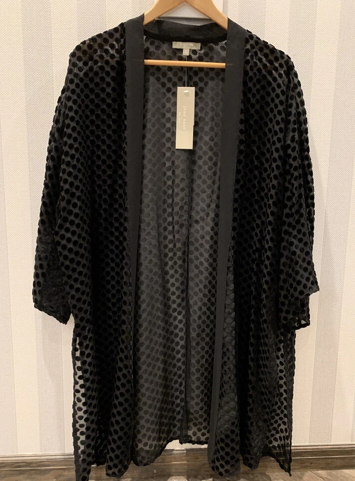 Joan vass top long cardigan