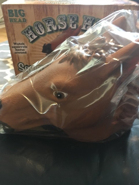 Accoutrements Horse Head Squirrel Feeder For Sale Online Ebay