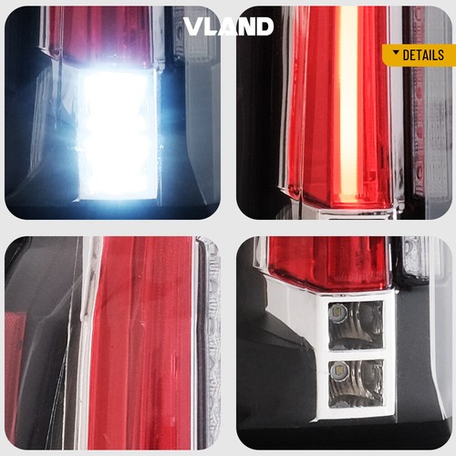 LED Tail Lights for Chevrolet Suburban/Tahoe 2015-2020 Rear Light Escalade Style - Picture 5 of 12