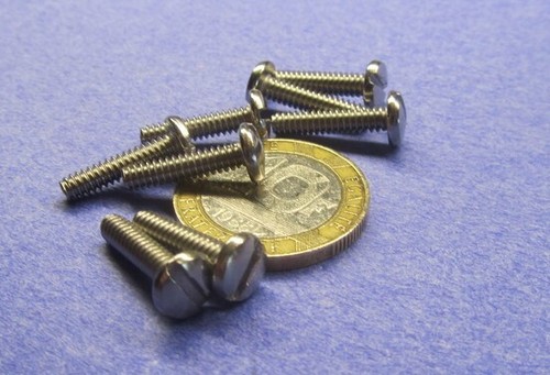 Binding Head Slotted Machine Screw 18-8 Stainless, 6-32 x .625" Length 200 Pcs - Picture 14 of 21