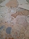 Antique Vintage Lace Lot doilies Filet Battenburg Embroidery Bobbin