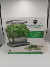 AeroGarden Harvest Plus LED Home Smart Countertop Garden System Miracle-Gro