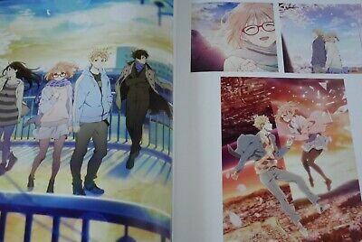 Kyokai no Kanata Beyond the Boundary Art Works Anime Book kyoto animation