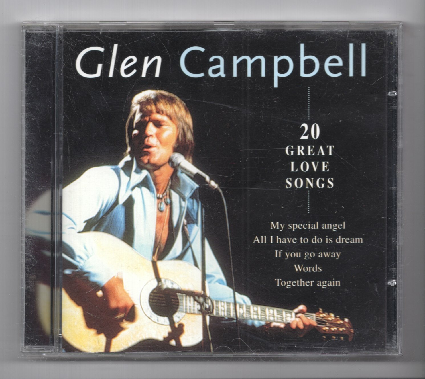 (KL888) Glen Campbell, 20 Great Love Songs - 1999 CD
