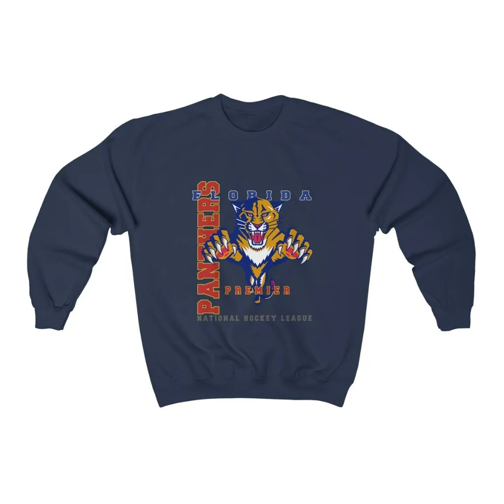 Florida Panthers Retro 2000's NHL Crewneck Sweatshirt Hoodie Shirt