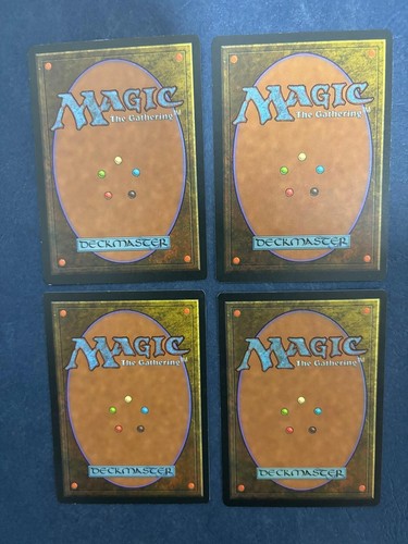 MTG 4X JAPANESE MIRAGE ZUBERI GOLDEN FEATHER MAGIC THE GATHERING RARE CREATURE - Picture 4 of 6