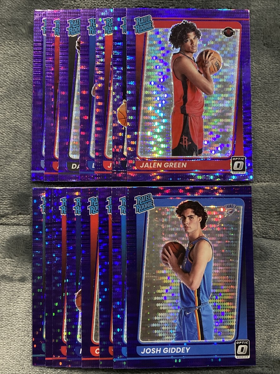 2021-22 Donruss Optic NBA Basketball PURPLE PULSAR RATED ROOKIES