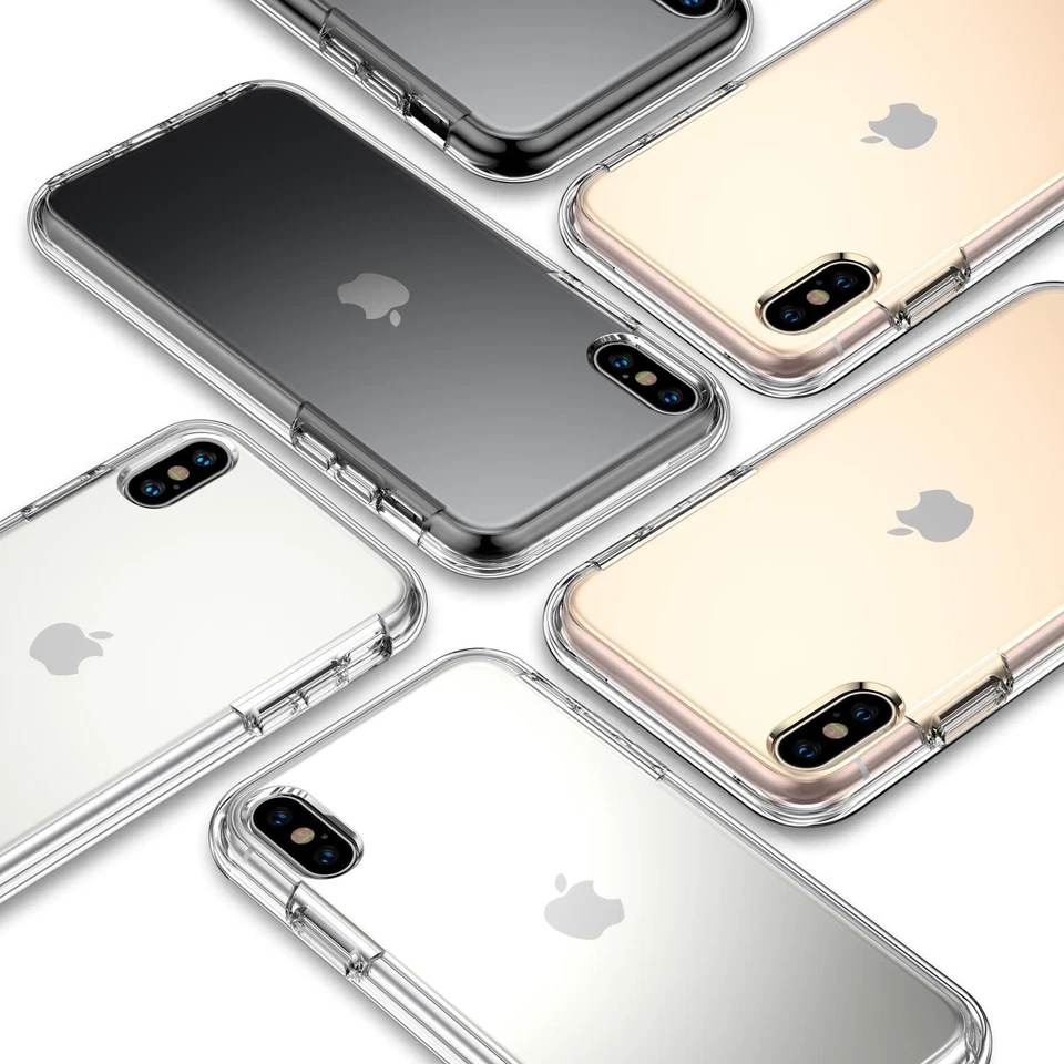 For iPhone XR SE 7 8 XS Max 6S Plus Case Phone Cover Shockproof + Tempered Glass - Image 3 of 3