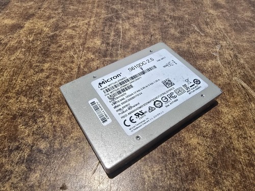 Micron S610DC 2,5" SAS SSD MTFDJAL3T8MBU 3,84 To 12 Go/s interne état solide - Photo 10/12