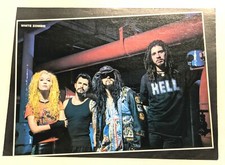 WHITE ZOMBIE / ROB ZOMBIE / BAND MAGAZINE FULL PAGE MAGAZINE PINUP CLIPPING (3)