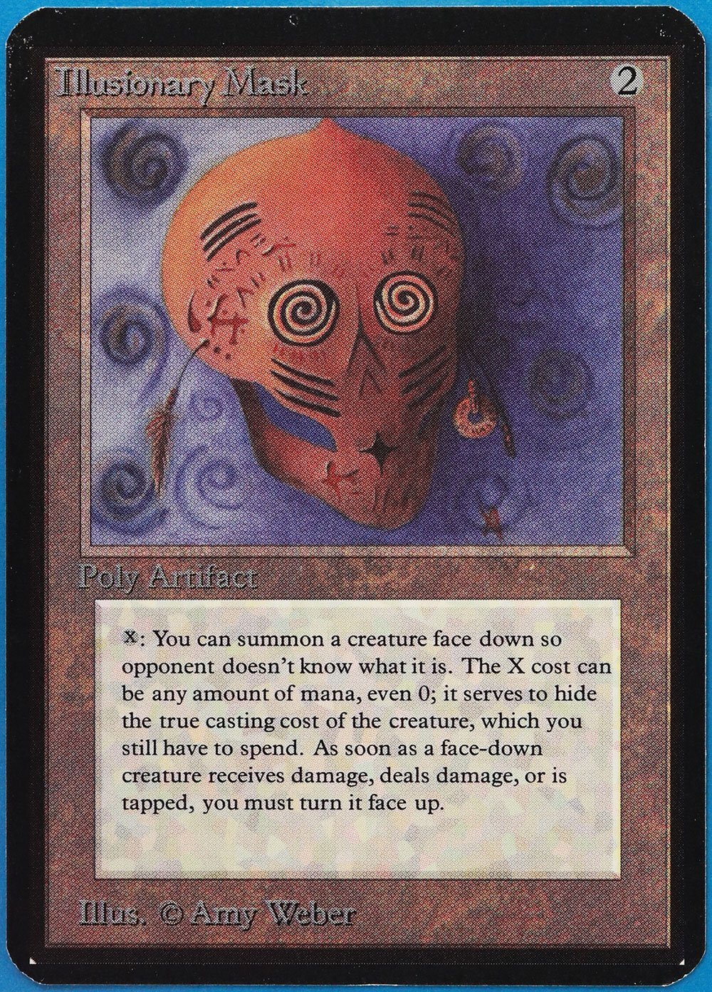 Illusionary Mask Alpha NM (Reserved List Rare MTG Magic Card) (483985) ABUGames