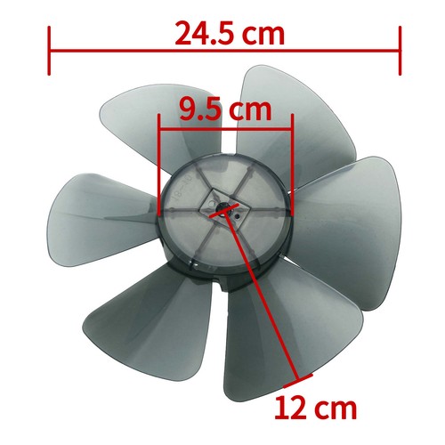 Silent Fan Blade Replacement Durable Compatible w/Standing Fans Table Fans - Picture 18 of 49