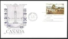 🍁Canada    #601     "QUEBEC LANDSCAPE"   Brand New  1972  Rosecraft Cover